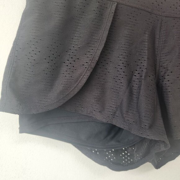 Athleta Prism 2-in-1 Lined Compression Running Shorts Activewear Women's M - Picture 5 of 10